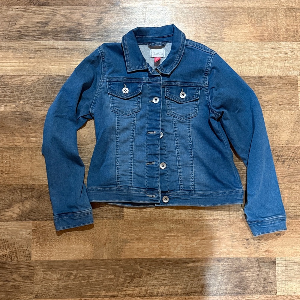 Kids Blue Denim Jacket-size 10/12